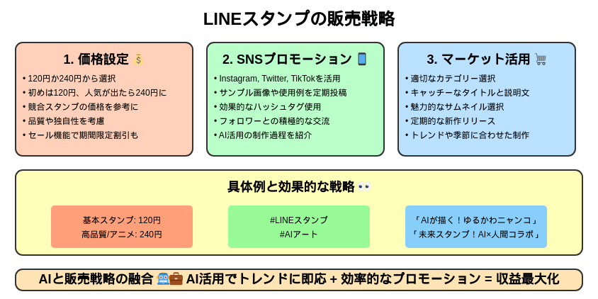 収入を増やすための販売戦略